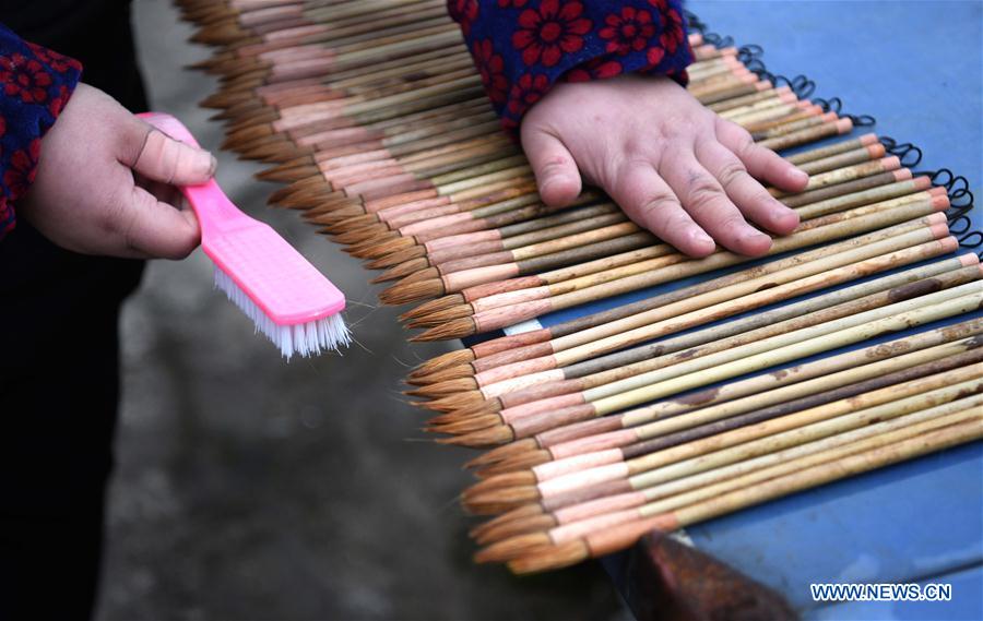 CHINA-ANHUI-XUAN INK BRUSH-MAKING (CN)