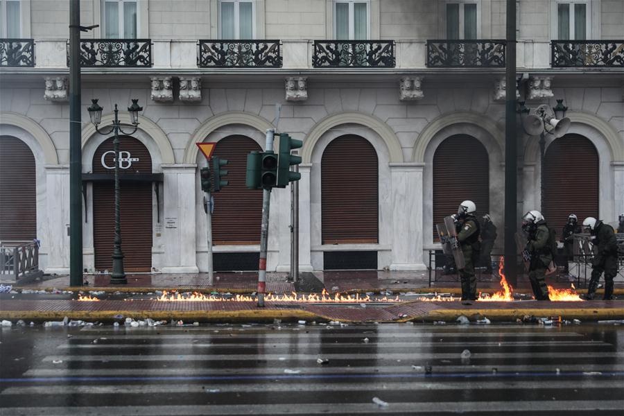 GREECE-ATHENS-RALLY-MACEDONIA-NAME DEAL-CLASHES