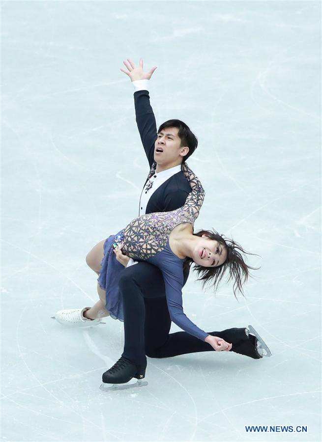 (SP)JAPAN-SAITAMA-FIGURE SKATING-WORLD CHAMPIONSHIPS-PAIRS