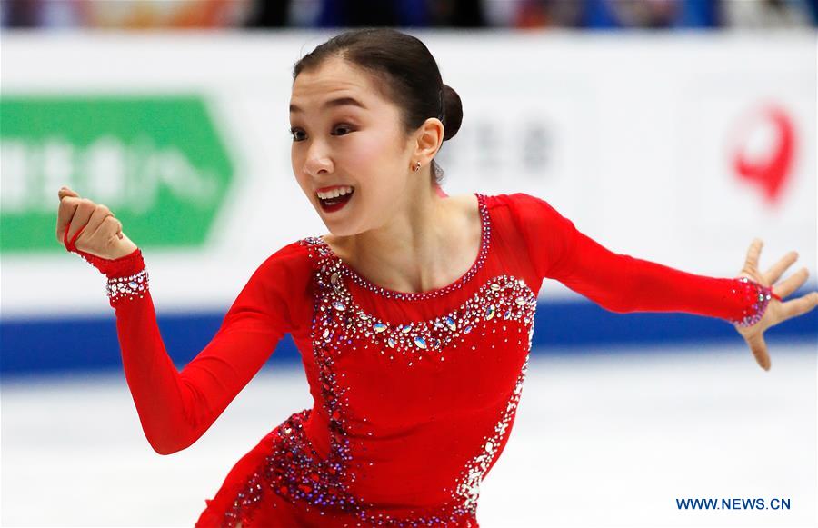 (SP)JAPAN-SAITAMA-FIGURE SKATING-WORLD CHAMPIONSHIPS-LADIES