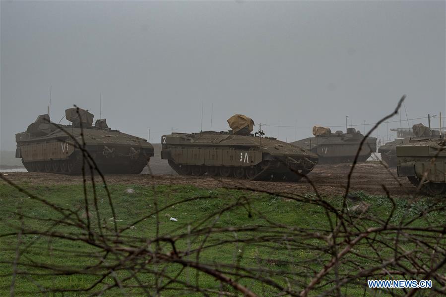 MIDEAST-GOLAN HEIGHTS-ISRAEL-ARMY