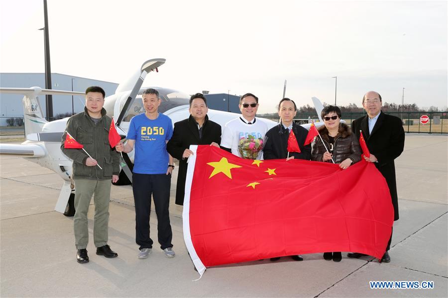 U.S.-CHICAGO-CHINESE MAN-AROUND-THE-WORLD FLIGHT