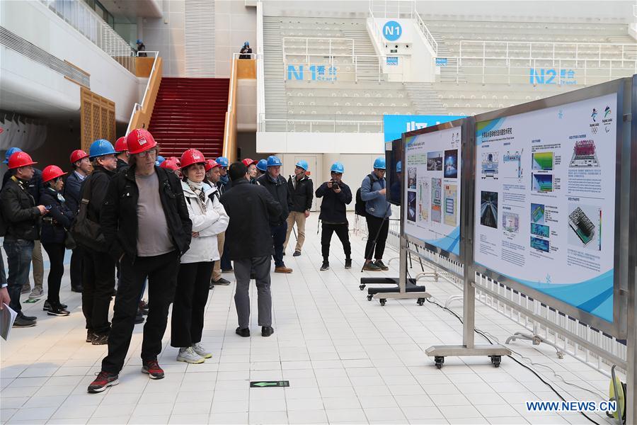 (SP)CHINA-BEIJING-WORLD NEWS AGENCIES-WINTER OLYMPIC-VENUES VISIT (CN)