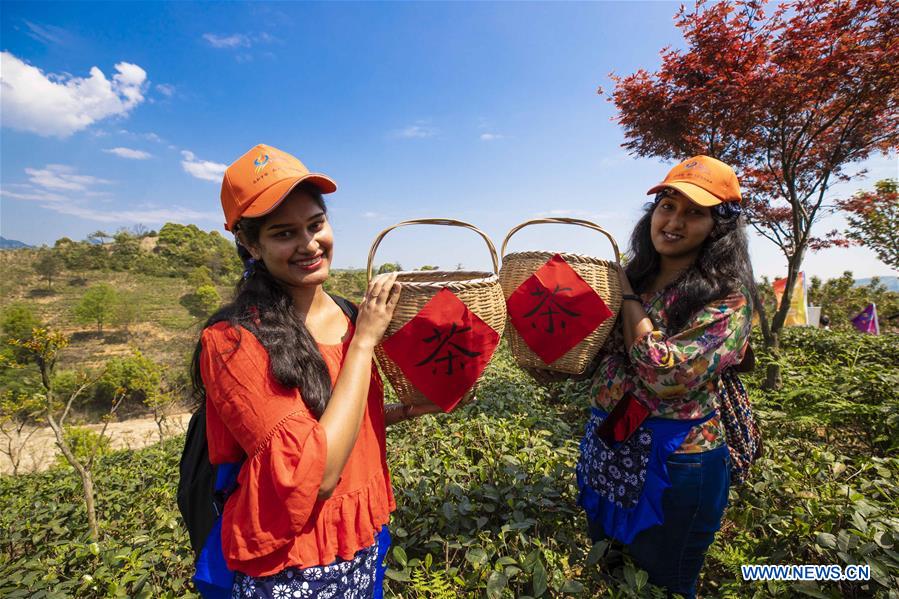 #CHINA-JIANGXI-JIUJIANG-FOREIGN STUDENTS-TEA CULTURE (CN)