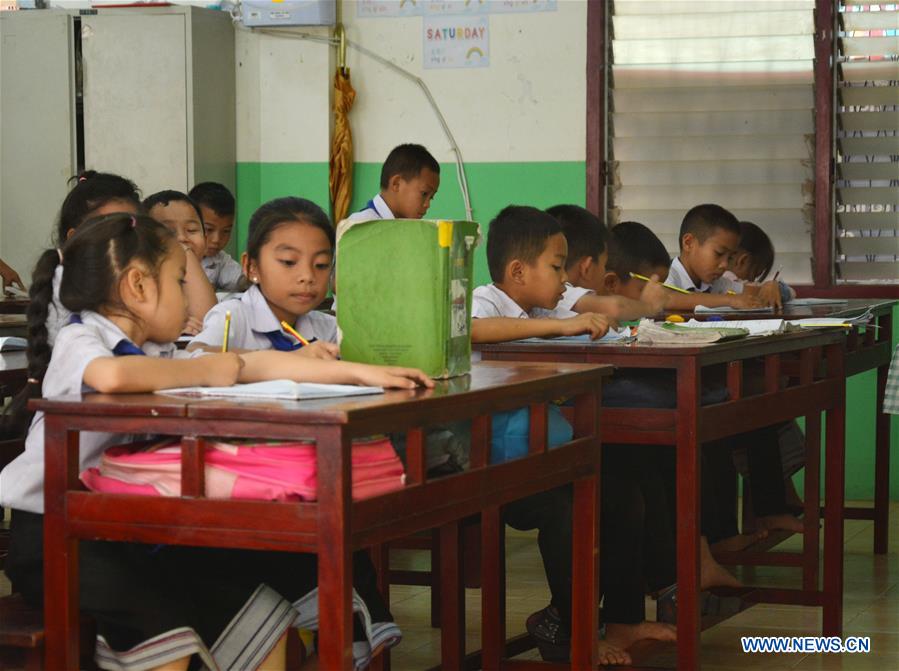 LAOS-VIENTIANE-CHINA-EDUCATION-VOLUNTEER TEACHERS