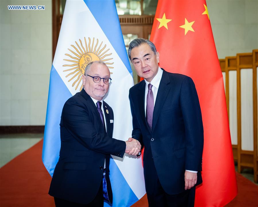 CHINA-BEIJING-WANG YI-ARGENTINE FM-MEETING (CN)