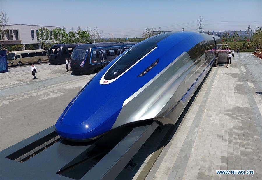 CHINA-SHANDONG-600 KPH MAGLEV TRAIN-PROTOTYPE (CN)