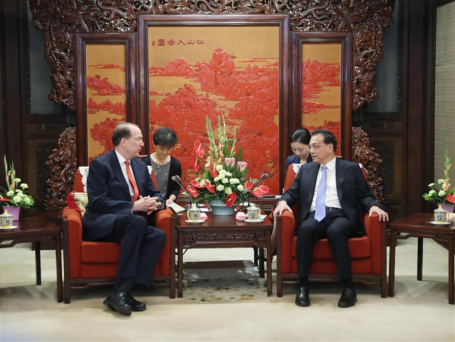 CHINA-BEIJING-LI KEQIANG-WORLD BANK PRESIDENT-MEETING (CN)