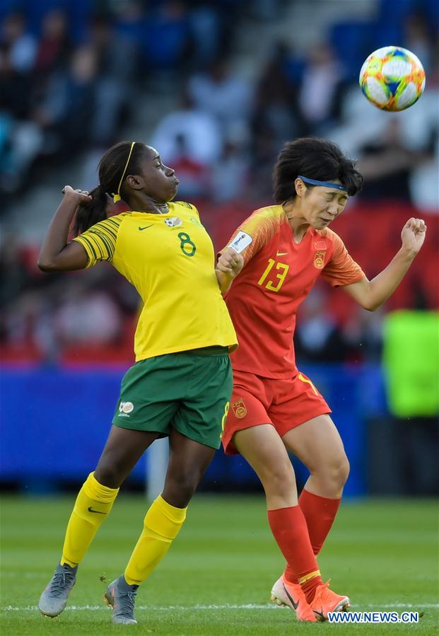 (SP)FRANCE-PARIS-2019 FIFA WOMEN'S WORLD CUP-GROUP B-CHN VS RSA