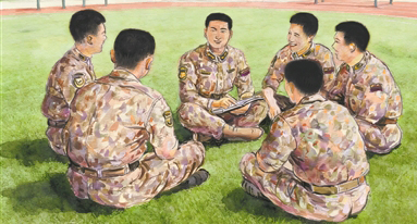 知兵爱兵架起“连心桥”